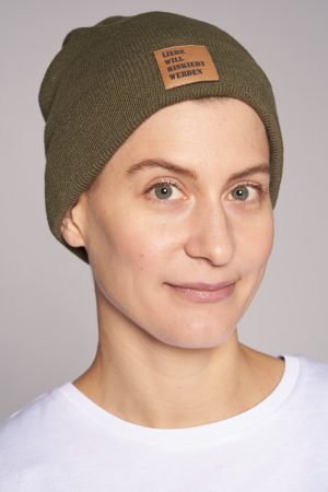 Liebe will riskiert werden Mütze von Elternhaus